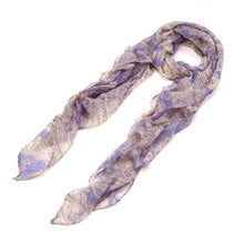 Load image into Gallery viewer, Premium 2-Tone Vintage Paisley Graphic Scarf
