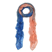 Load image into Gallery viewer, Elegant Ombre Paisley Scarf Wrap