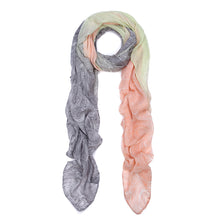 Load image into Gallery viewer, Elegant Ombre Paisley Scarf Wrap
