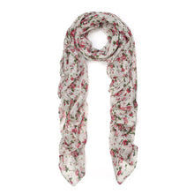Load image into Gallery viewer, Elegant Floral Print Fashion Scarf Wrap