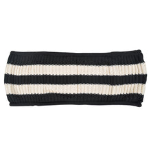 Load image into Gallery viewer, Premium Winter Knit Striped Infinity Loop Circle Scarf