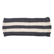 Load image into Gallery viewer, Premium Winter Knit Striped Infinity Loop Circle Scarf