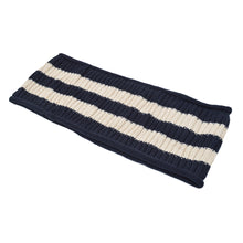 Load image into Gallery viewer, Premium Winter Knit Striped Infinity Loop Circle Scarf