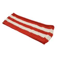Load image into Gallery viewer, Premium Winter Knit Striped Infinity Loop Circle Scarf