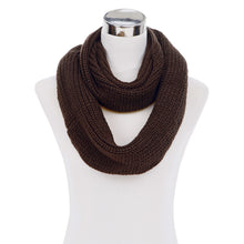 Load image into Gallery viewer, Premium Winter Solid Color Knit Infinity Loop Circle Scarf
