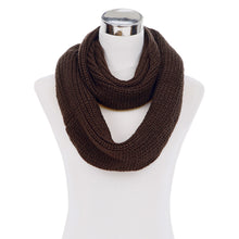 Load image into Gallery viewer, Premium Winter Solid Color Knit Infinity Loop Circle Scarf