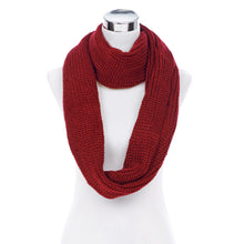 Load image into Gallery viewer, Premium Winter Solid Color Knit Infinity Loop Circle Scarf