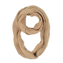 Load image into Gallery viewer, Premium Winter Solid Color Knit Infinity Loop Circle Scarf
