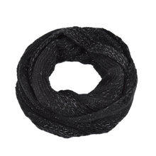 Load image into Gallery viewer, Premium Winter Glitter Knit Infinity Loop Circle Scarf