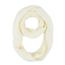 Load image into Gallery viewer, Premium Winter Glitter Knit Infinity Loop Circle Scarf