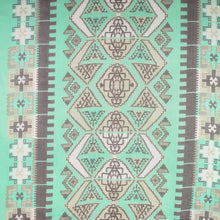 Load image into Gallery viewer, Premium Mint Aztec Tribal Print Design Scarf Wrap