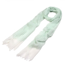 Load image into Gallery viewer, Pure Cotton Lightweight Narrow Striped Fashion Scarf