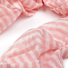 Load image into Gallery viewer, Pure Cotton Lightweight Narrow Striped Fashion Scarf