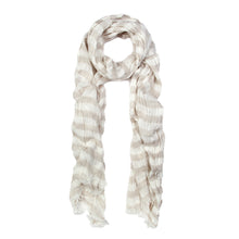 Load image into Gallery viewer, Pure Cotton Lightweight Striped Fashion Scarf