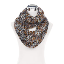 Load image into Gallery viewer, Super Soft Winter Multi Color Knit Infinity Loop Circle Scarf