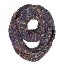 Load image into Gallery viewer, Super Soft Winter Multi Color Knit Infinity Loop Circle Scarf