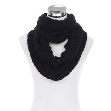 Load image into Gallery viewer, Premium Winter Mesh Knit Infinity Loop Circle Scarf