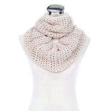 Load image into Gallery viewer, Premium Winter Mesh Knit Infinity Loop Circle Scarf