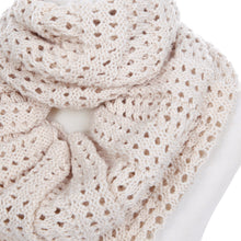 Load image into Gallery viewer, Premium Winter Mesh Knit Infinity Loop Circle Scarf