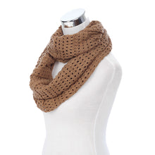 Load image into Gallery viewer, Premium Winter Mesh Knit Infinity Loop Circle Scarf