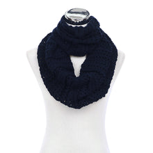 Load image into Gallery viewer, Premium Winter Mesh Knit Infinity Loop Circle Scarf
