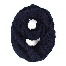 Load image into Gallery viewer, Premium Winter Mesh Knit Infinity Loop Circle Scarf