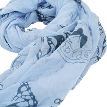 Load image into Gallery viewer, Elegant Vintage Butterfly Frayed End Scarf Wrap