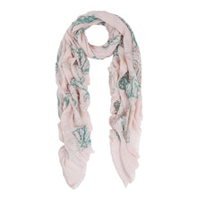 Load image into Gallery viewer, Elegant Vintage Butterfly Frayed End Scarf Wrap