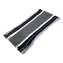 Load image into Gallery viewer, Classic Premium Unisex Striped Winter Knit Fringe Scarf - Different Colors
