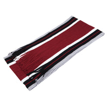 Load image into Gallery viewer, Classic Premium Unisex Striped Winter Knit Fringe Scarf - Different Colors