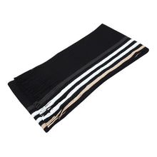 Load image into Gallery viewer, Classic Premium Unisex Striped Winter Knit Fringe Scarf - Different Colors