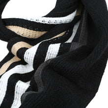 Load image into Gallery viewer, Classic Premium Unisex Striped Winter Knit Fringe Scarf - Different Colors