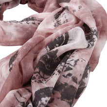 Load image into Gallery viewer, Elegant Vintage Paris Eiffel Tower Frayed End Scarf Wrap