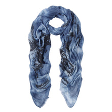 Load image into Gallery viewer, Elegant Vintage Paris Eiffel Tower Frayed End Scarf Wrap