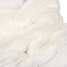 Load image into Gallery viewer, Premium Soft Small Faux Fur Solid Color Warm Infinity Circle Scarf
