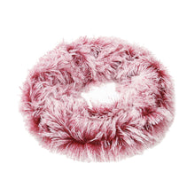 Load image into Gallery viewer, Premium Soft Small Long Faux Fur 2-Tone Infinity Loop Circle Scarf -Diff Colors