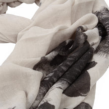 Load image into Gallery viewer, Premium Elegant Night Owl Frayed End Scarf Wrap - Diff Colors Available