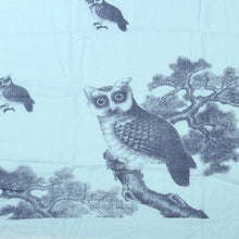 Load image into Gallery viewer, Premium Elegant Night Owl Frayed End Scarf Wrap - Diff Colors Available