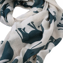 Load image into Gallery viewer, Premium Elephant Print Frayed End Scarf Wrap