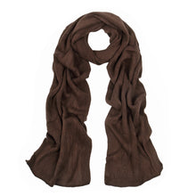 Load image into Gallery viewer, Premium Long Fine Knit Solid Color Warm Winter Scarf - Different Colors