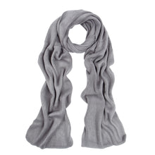 Load image into Gallery viewer, Premium Long Fine Knit Solid Color Warm Winter Scarf - Different Colors