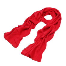 Load image into Gallery viewer, Premium Long Fine Knit Solid Color Warm Winter Scarf - Different Colors