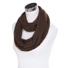 Load image into Gallery viewer, Premium Fine Knit Solid Color Winter Infinity Loop Circle Scarf