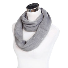 Load image into Gallery viewer, Premium Fine Knit Solid Color Winter Infinity Loop Circle Scarf
