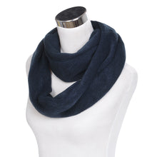 Load image into Gallery viewer, Premium Fine Knit Solid Color Winter Infinity Loop Circle Scarf