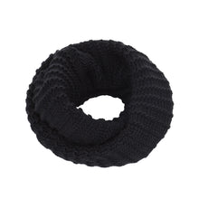 Load image into Gallery viewer, Premium Solid Chunky Ribbed Knit Warm Infinity Loop Circle Scarf