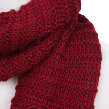 Load image into Gallery viewer, Premium Solid Chunky Ribbed Knit Warm Infinity Loop Circle Scarf