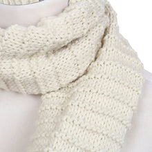 Load image into Gallery viewer, Premium Solid Chunky Ribbed Knit Warm Infinity Loop Circle Scarf
