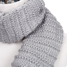 Load image into Gallery viewer, Premium Solid Chunky Ribbed Knit Warm Infinity Loop Circle Scarf