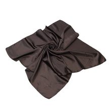 Load image into Gallery viewer, Elegant Large Silk Feel Solid Color Satin Square Scarf Wrap 36"